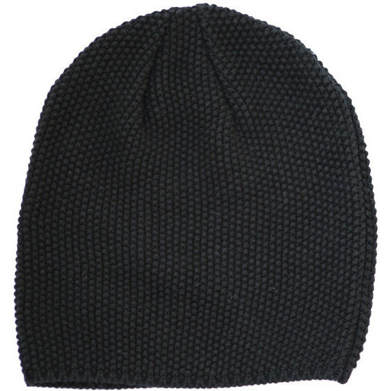 Black Slouchy Kids Cool Boys Beanie