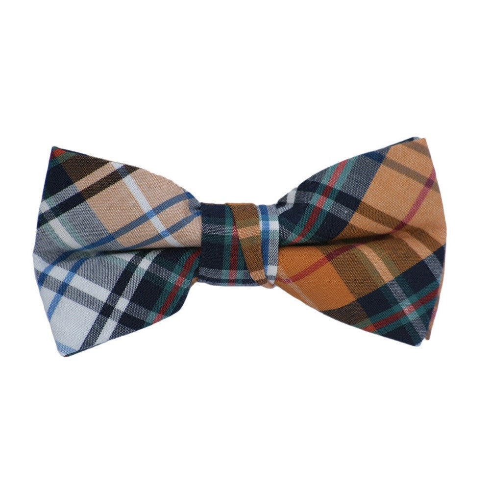 Plaid Patterns Bow Tie