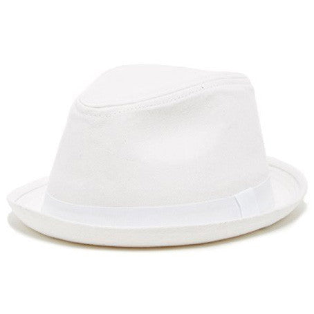 White toddler fedora deals hat