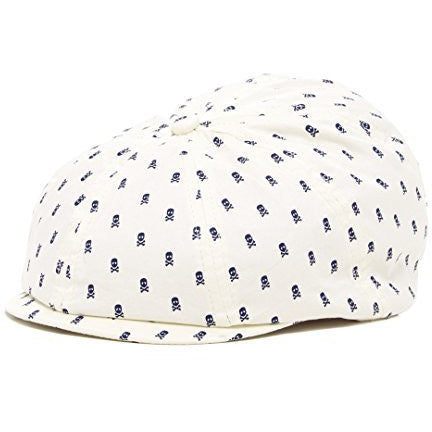Black and White Skull Cap