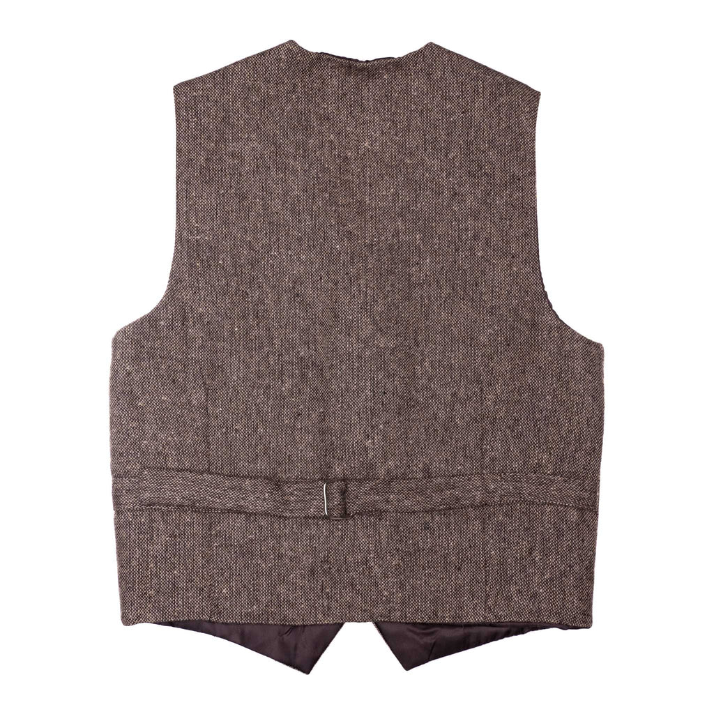 Tan and Brown Ring Bearer Born To Love Kids Vest Wedding Fashion