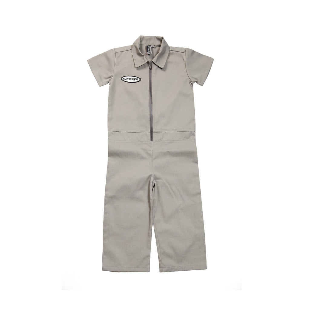 Knuckleheads Grey Grease Monkey Coverall