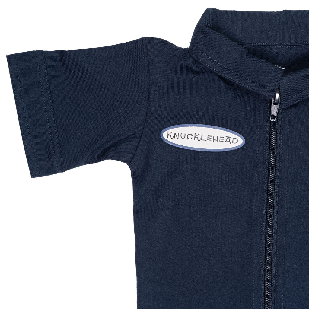 Baby Coverall for Boys, Knuckleheads Mechanic Halloween Jumpsuit Costume Baby Outfit