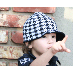 Reversible Houndstooth Beanie