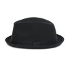 Black Fedora  Hat with Black Band