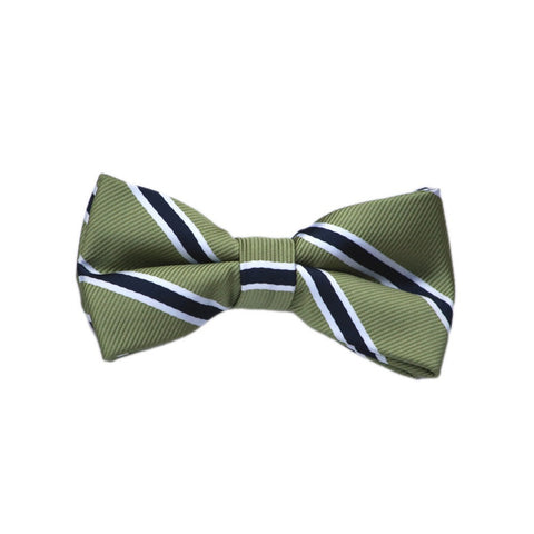 Blue Grey Bow Tie