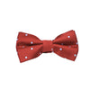 Red with White Dot Bow Tie