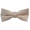 Toddler's Pre Tied Adjustable Bow Tie Solid Linen, Cotton, Polyester, Shinny ( Multiple Styles )