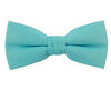 Toddler's Pre Tied Adjustable Bow Tie Solid Linen, Cotton, Polyester, Shinny ( Multiple Styles )