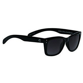 Knuckleheads - Boys Black Rims Sunglasses with Logo Pouch