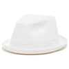 White Fedora Hat