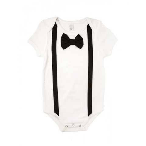 Dapper Kids Suspenders Bow Tie Set