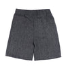 Grey-Black Baby Boy Ring Bearer Shorts - Born To Love Wedding Outfit