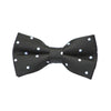 Black and White Dot Bow Tie