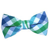 Green and Navy Bow Tie Toddler Kids