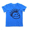 Knuckleheads Classic Logo Tshirt Black Grey Blue