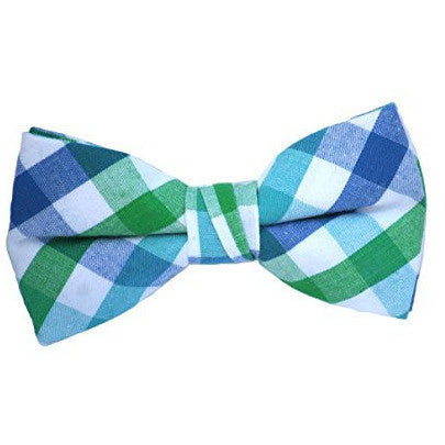 Toddler's Pre Tied Adjustable Patterned Bow Tie, Dots, Stripes, Checkered, Plaid ( Multiple Styles )
