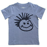 Knuckleheads Classic Logo Tshirt Black Grey Blue