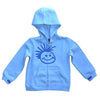 Knuckleheads - Toddler Hooded Sweatshirt Boys Grey Logo Pullover Zip up Hoodie