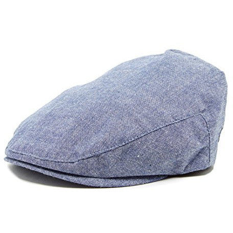 Knuckleheads - Gray Boy's Baby Visor Beanie Hat with Stripes Detail