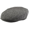 Grey and Black Boy's Tweed Page Newsboy Driver Cap