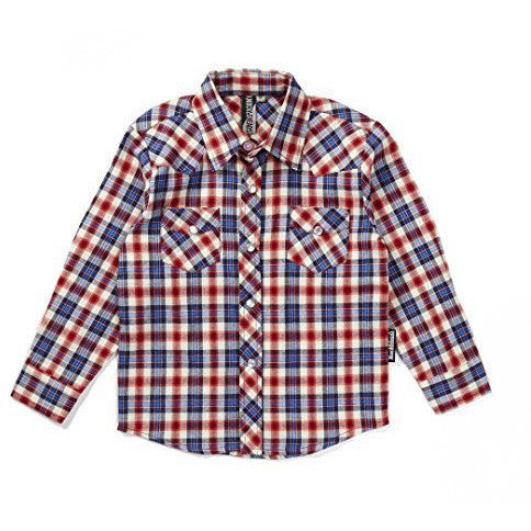 Knuckleheads Rockabilly Button Down Plaid shirts