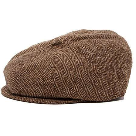 Boys Brown Football Knitted Beanie