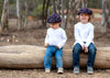 Navy Red Plaid Driver Cap