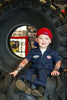 Boy Grease Monkey Birthday Coveralls Outfit by Knuckleheads