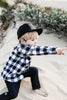 Knuckleheads USA Black Baby Boy Infant Trucker Hat Snap Back Sun Mesh Baseball Cap