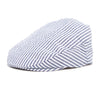 Boy's Navy and White Stripe Driver Cap