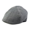 Boy's Grey Herringbone Ivy Page Boy Ring Bearer Cap