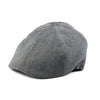 Grey Herringbone Ivy Cap