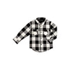 Black and White Button Up Shirt