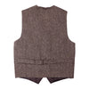 Tan and Brown Ring Bearer Born To Love Kids Vest Wedding Fashion