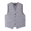 Light Grey Ring Bearer Born To Love Kids Vest Wedding Fashion