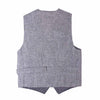 Light Grey Ring Bearer Born To Love Kids Vest Wedding Fashion