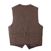 Brown Ring Bearer Born To Love Kids Vest Wedding Fashion