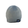Reversible Black and Gray Baby Beanie