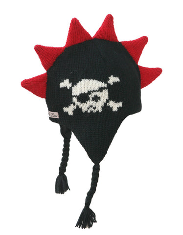 Boy's Mohawk Hat With Spikes