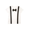 Black Suspenders Black Bowtie Tshirt
