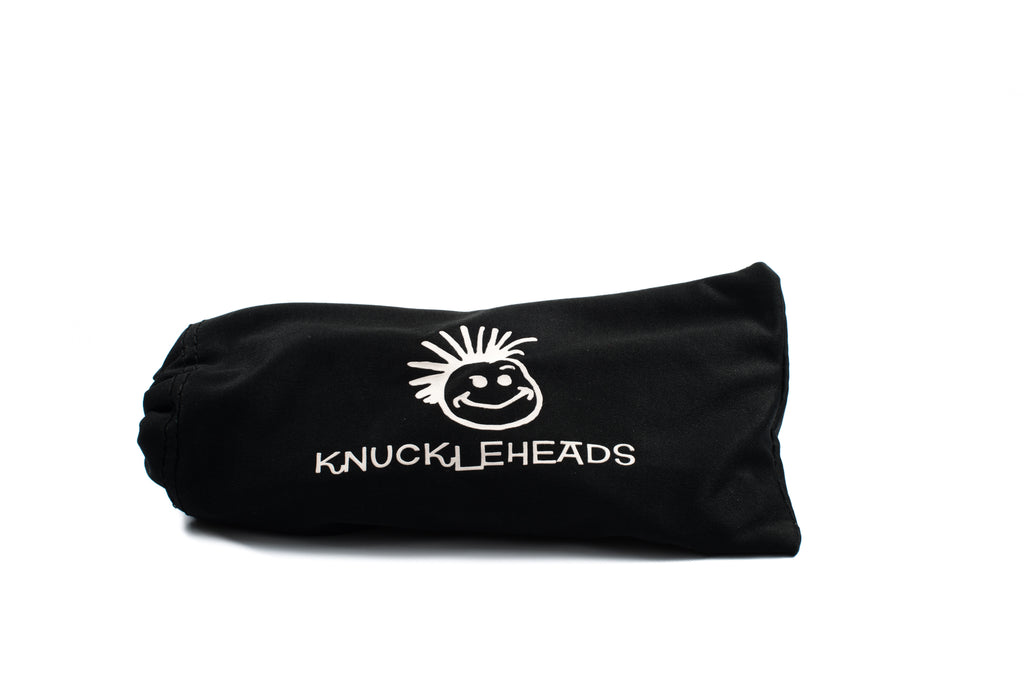 Knuckleheads - Boys Black Rims Sunglasses with Logo Pouch