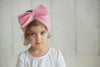 Girls Pink Bow Headband