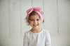 Girls Pink Bow Headband