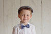 Boy's Hat Grey Herringbone Driver Page Boy Cap