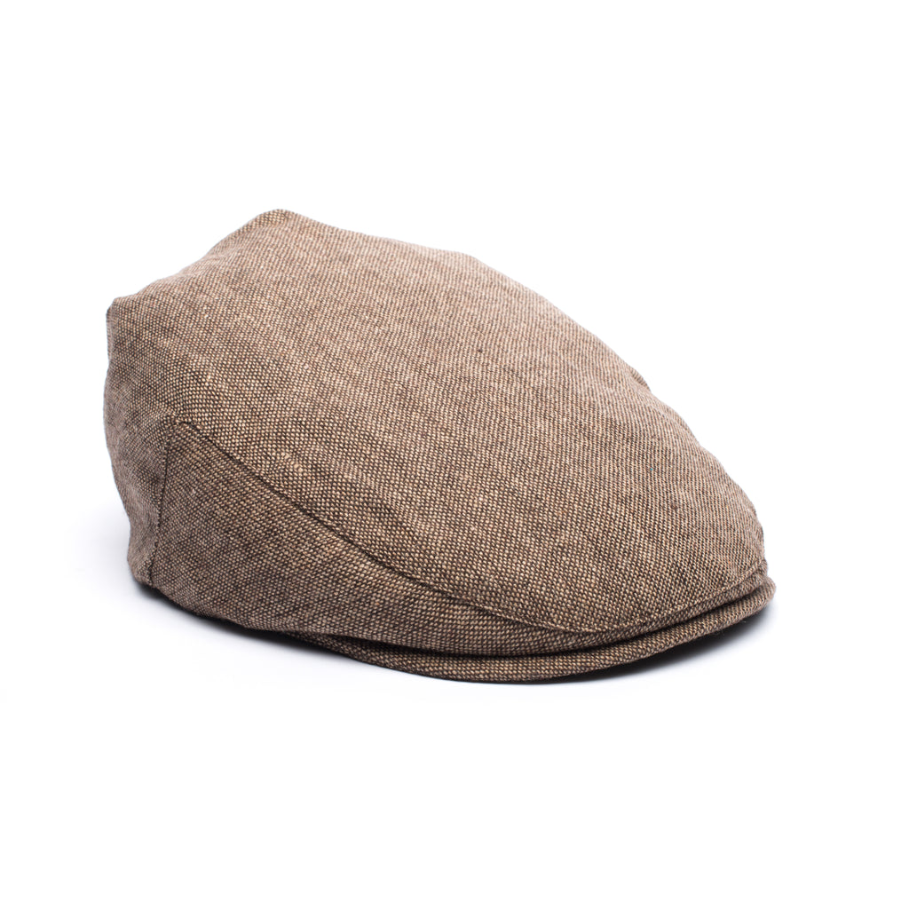 Born to Love  Tan Baby Boy Jeff Hat Vintage Driver Tweed Flat Pageboy Kid Gatsby Cap