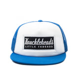 Blue Knuckleheads Patch Trucker Hat