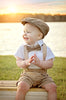 Born to Love  Tan Baby Boy Jeff Hat Vintage Driver Tweed Flat Pageboy Kid Gatsby Cap