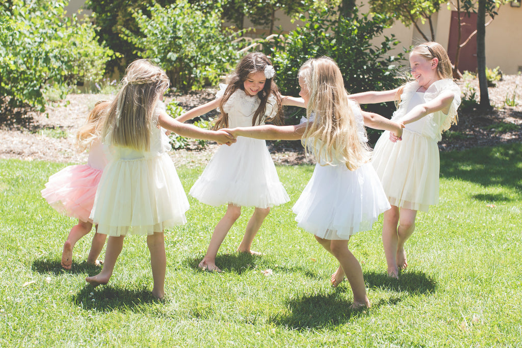 White tulle Dress