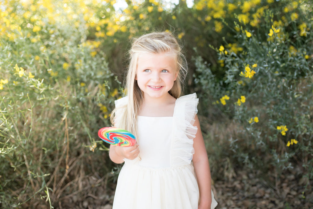 White tulle Dress